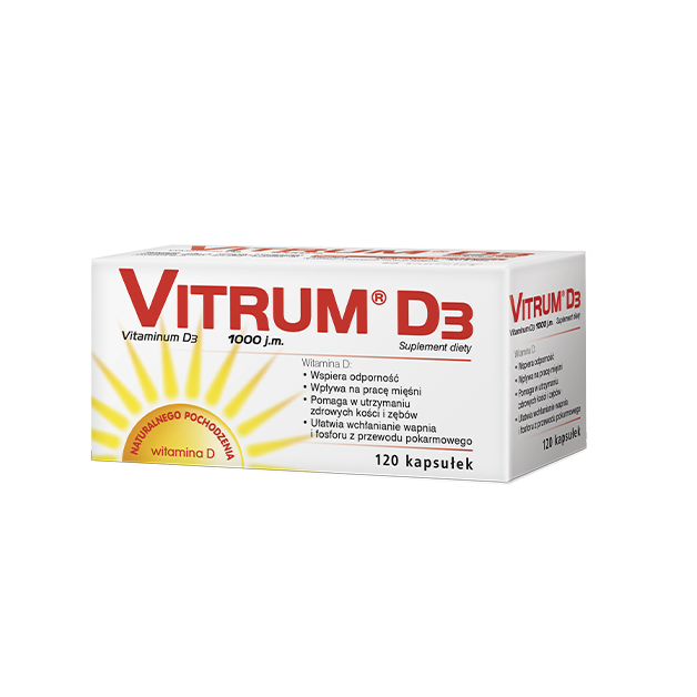 Vitrum® D3 (Vitaminum D3 1000 j.m.)
