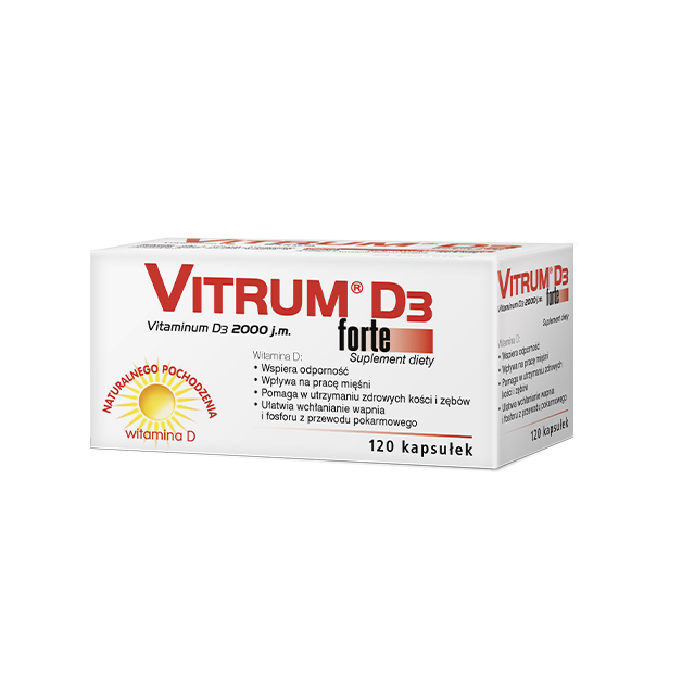 Vitrum® D3 Forte (Vitaminum D3 2000 j.m.) 